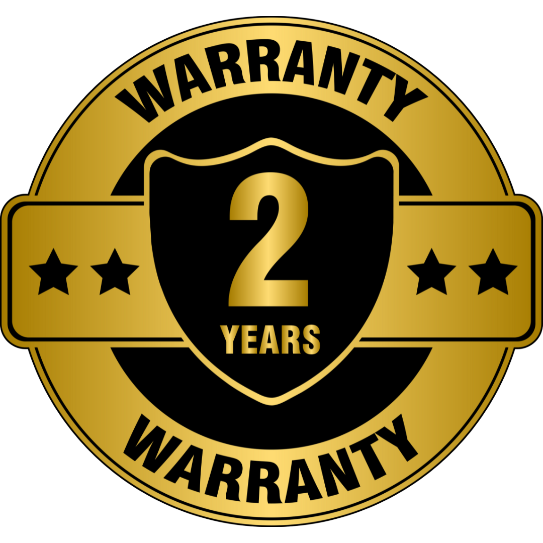 2 Year Warranty